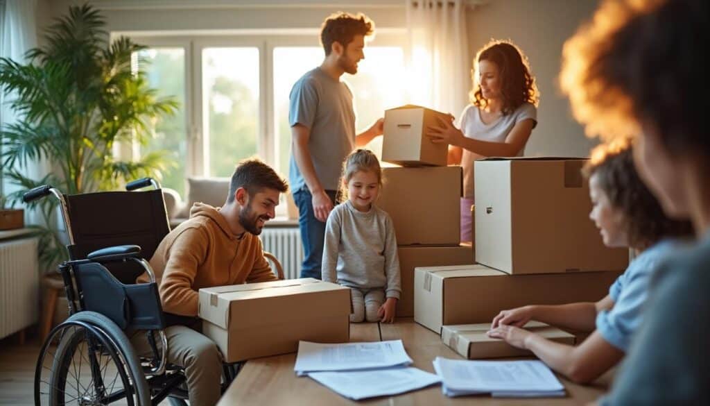MDPH déménagement : démarches et aides pour un changement serein