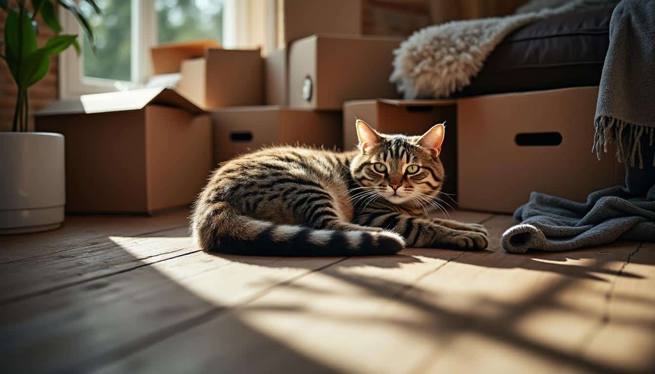 Temps d’adaptation du chat au déménagement : guide 2026