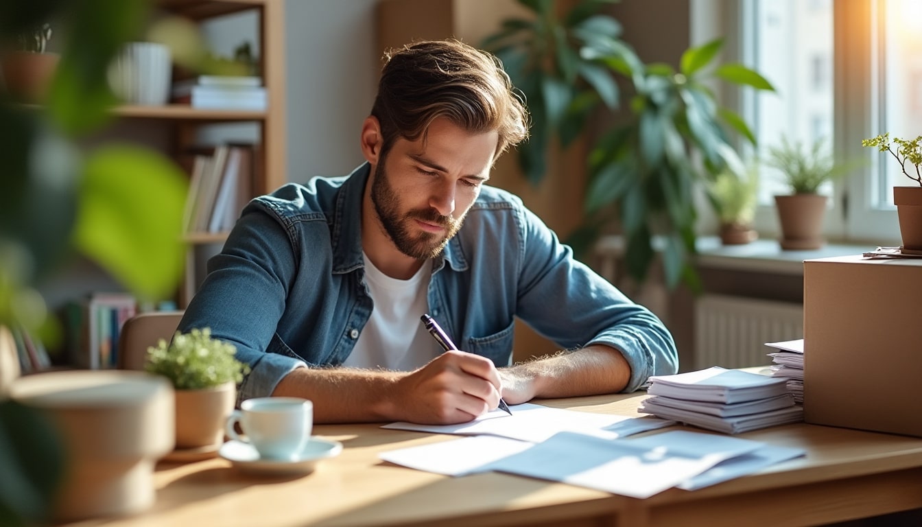 Illustration: Comprendre l’importance d’une lettre pour le préavis de déménagement