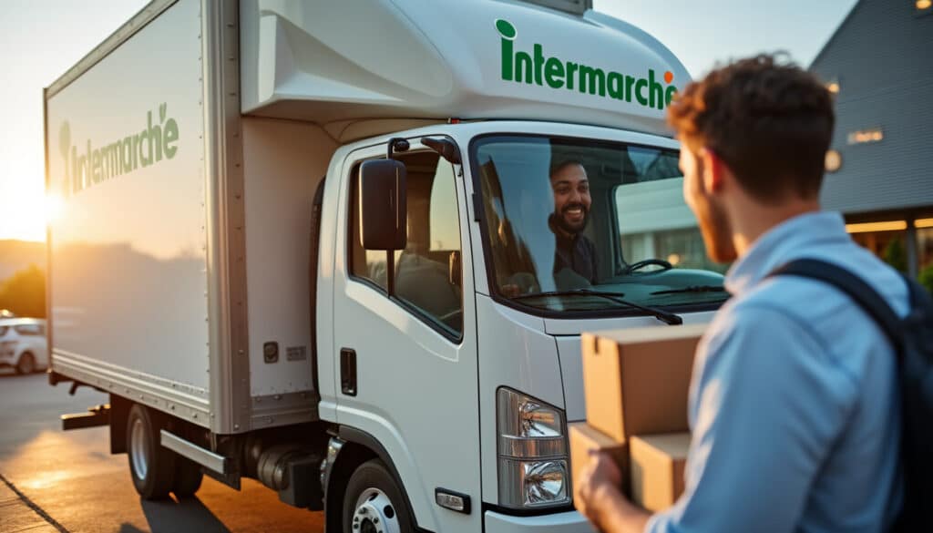 Camion Intermarché : louer un utilitaire fiable et adapté facilement