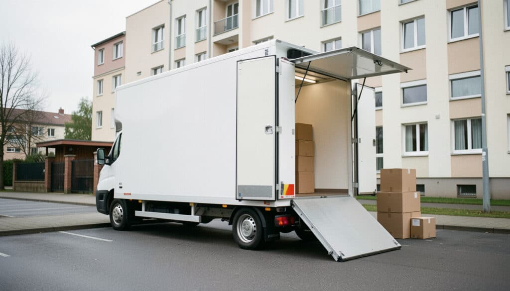Camion de 20 m³ : volume, hayon et permis à prévoir