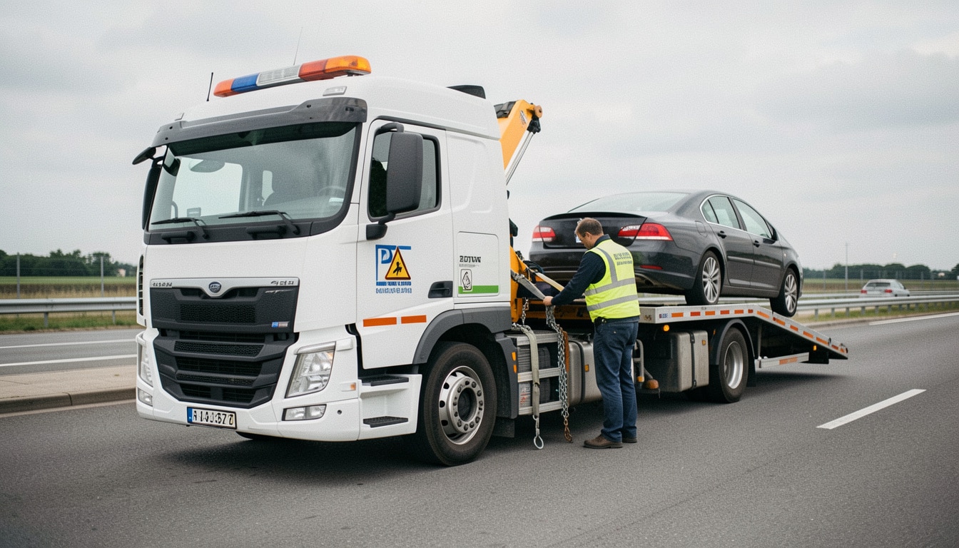 Camion de remorquage : modèles, permis et sécurité