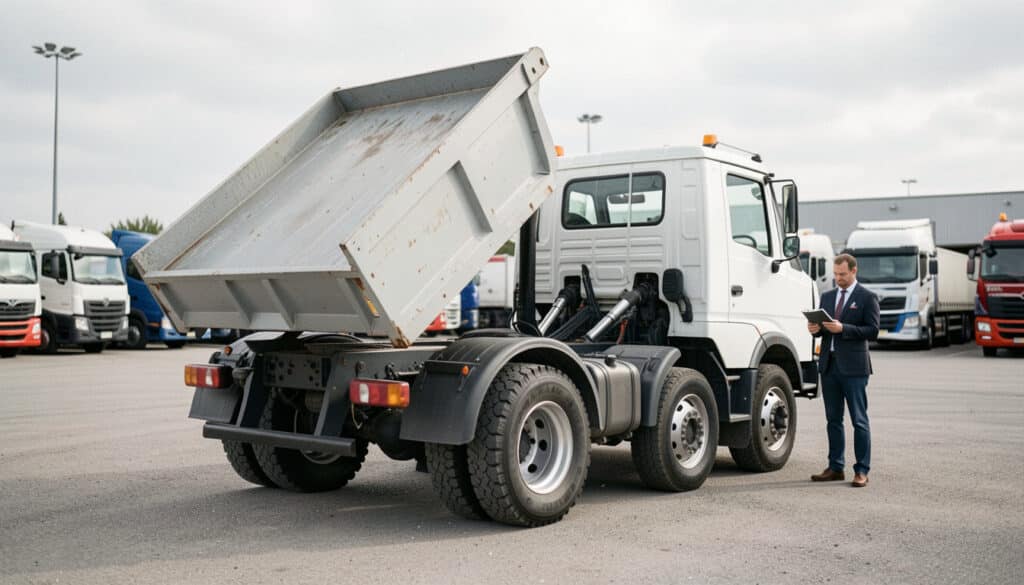 Comment choisir un camion-benne d’occasion fiable