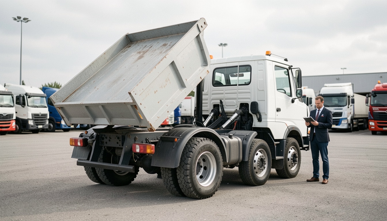 Comment choisir un camion-benne d’occasion fiable