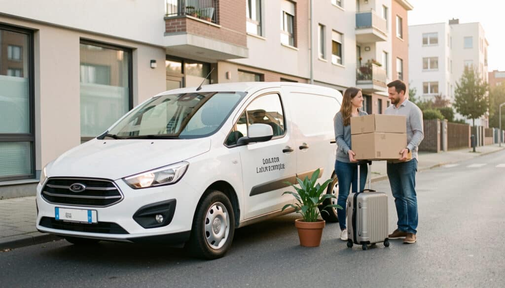 Location d’utilitaire en aller simple pour déménager