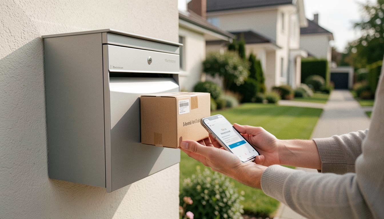 Envoyer un colis depuis sa boîte aux lettres