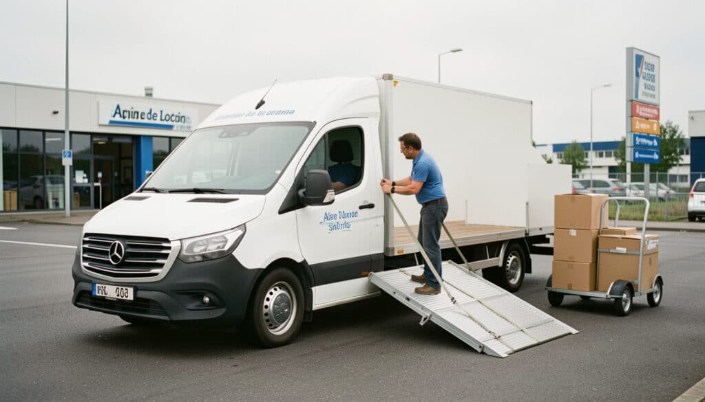 Location d’un camion plateau en aller simple