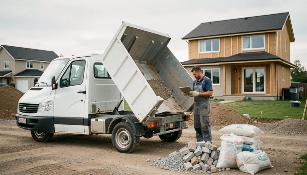 Location de camionnette benne : bien la choisir