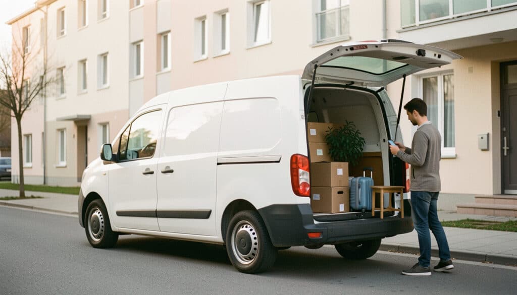 Location d’utilitaire en aller simple pour déménager