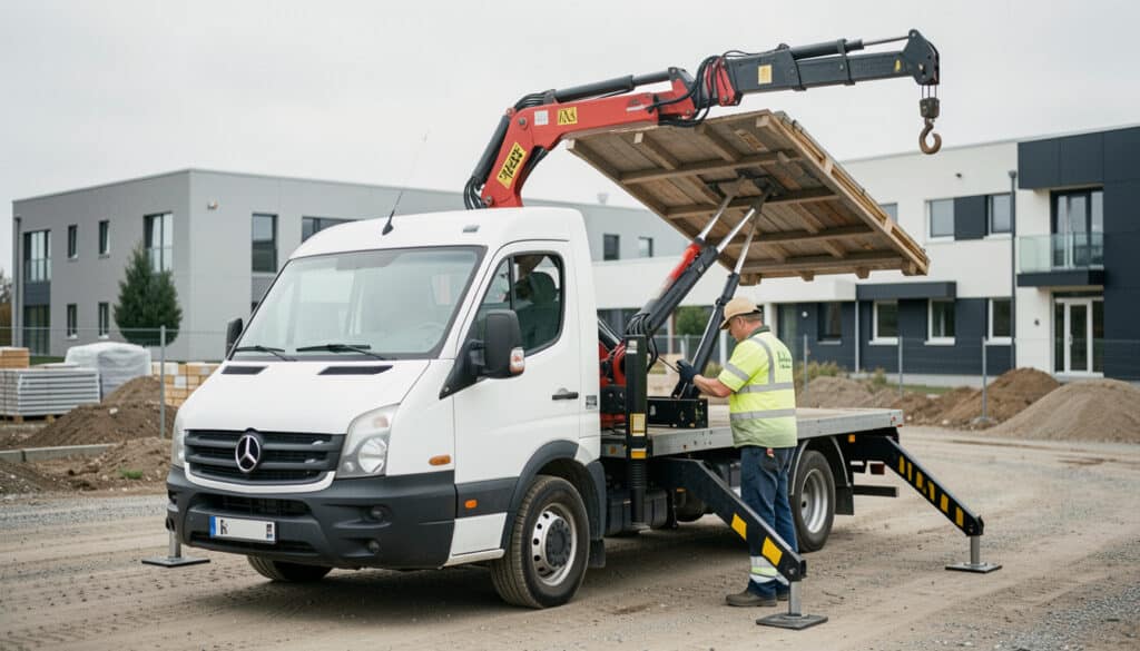 Location d’un camion avec bras de levage : bien choisir