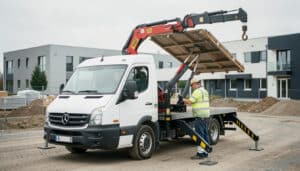 Location d’un camion avec bras de levage : bien choisir